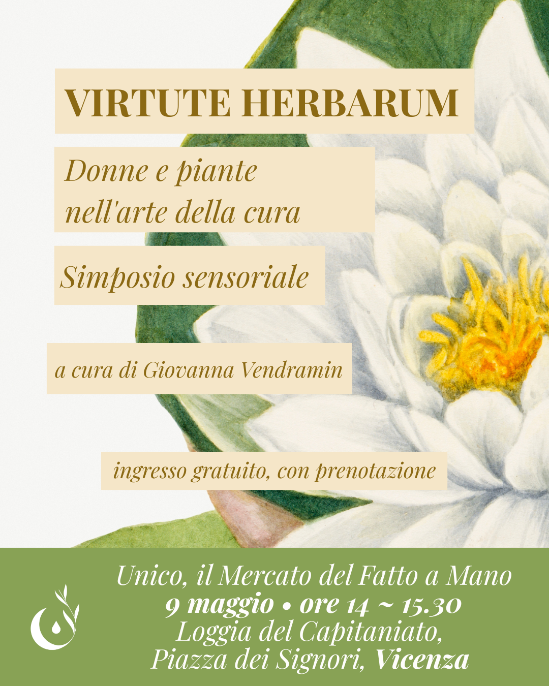 Virtute Herbarum — Donne e piante nell'arte della cura. A Vicenza