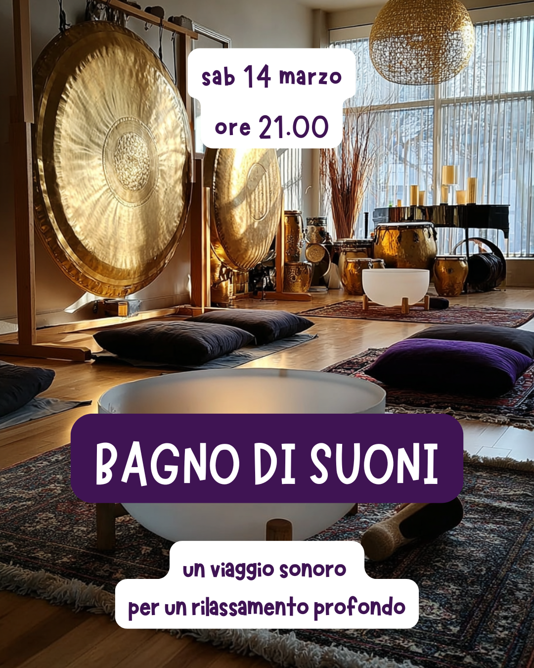 Bagno di Suoni - viaggio sonoro verso il risveglio