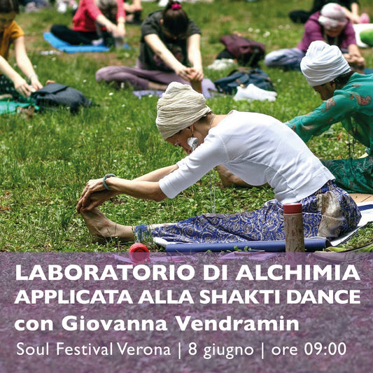 DALLA TERRA ALLO SPIRITO. Laboratorio di alchimia aromatica applicata alla Shakti Dance®