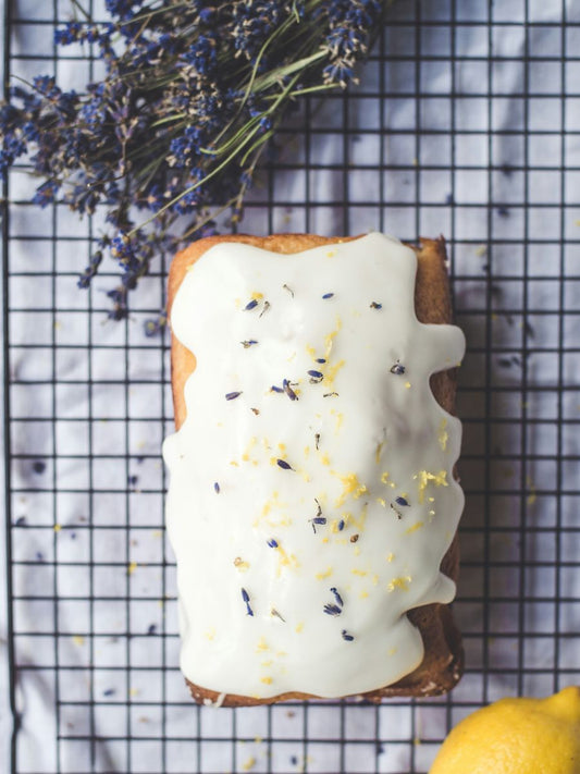 Plumcake vegano ai fiori di Lavanda