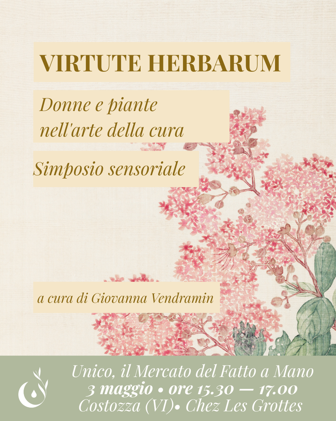 Virtute Herbarum — Donne e piante nell'arte della cura. Tra le grotte.