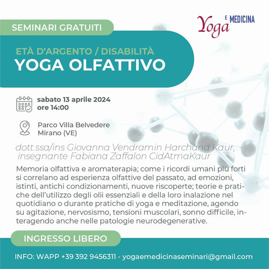 Yoga olfattivo ~ Yoga e medicina