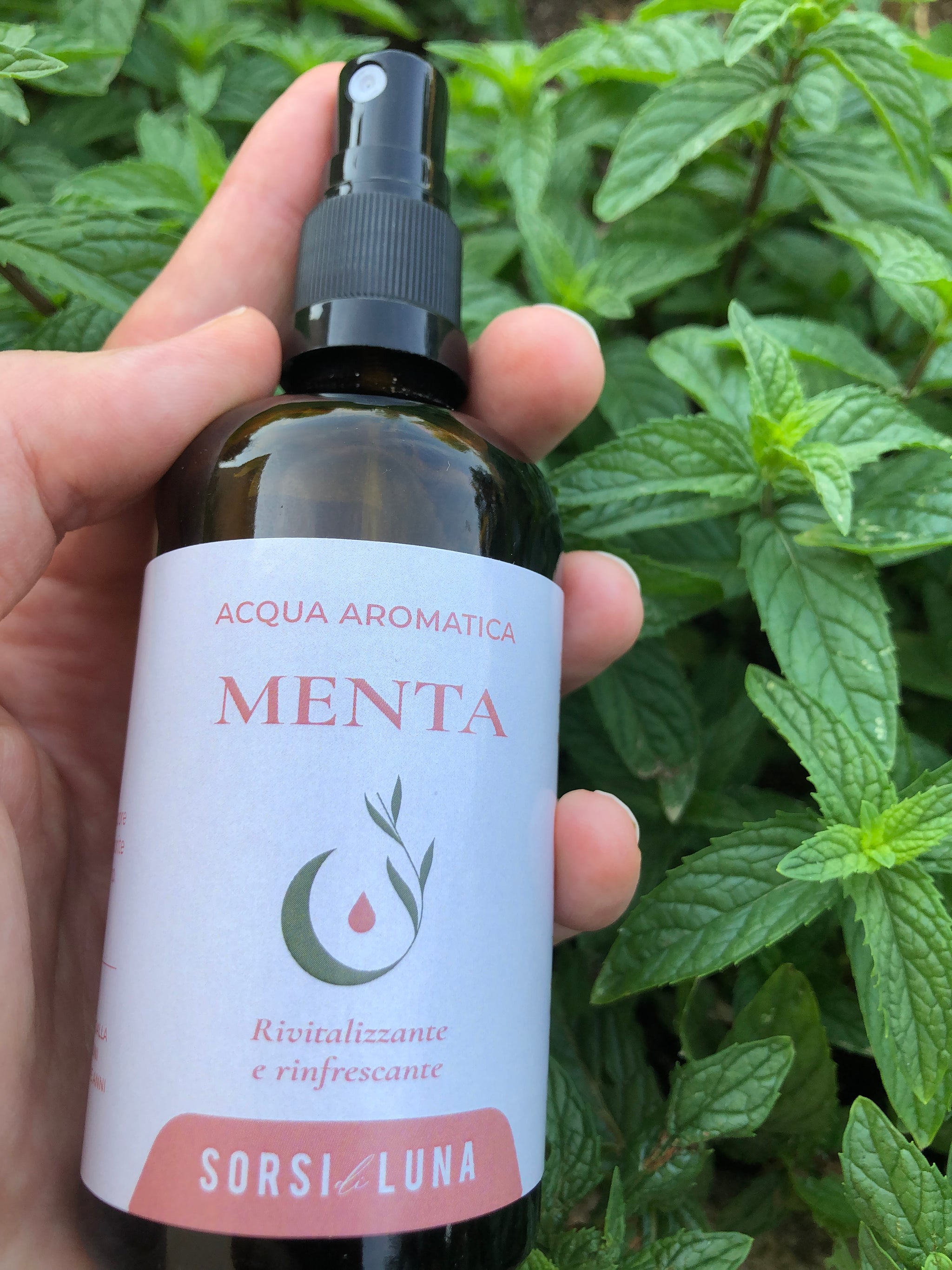 Acqua aromatica di menta